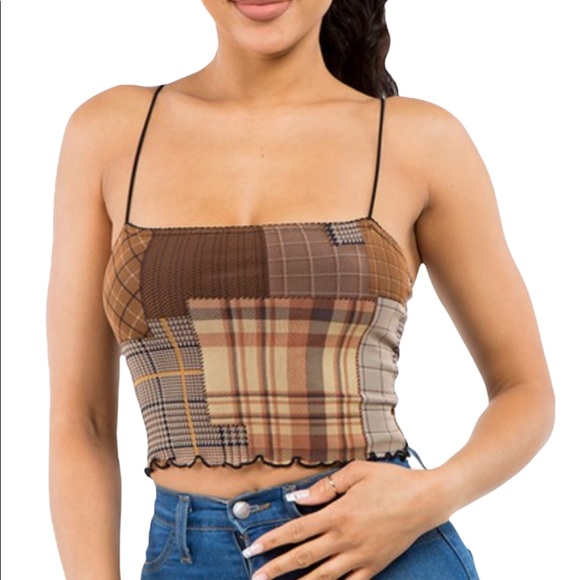 Tops - Patchwork Print Top